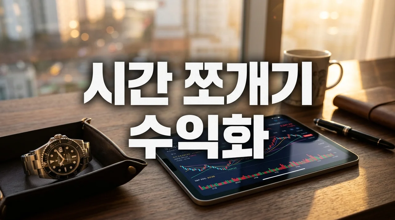 시간 쪼개서 돈 버는 이유: 직장인 부업과 효율적 시간 관리 비법