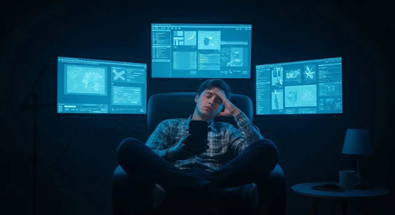 1. 디지털 과부하와 '팝콘 브레인'