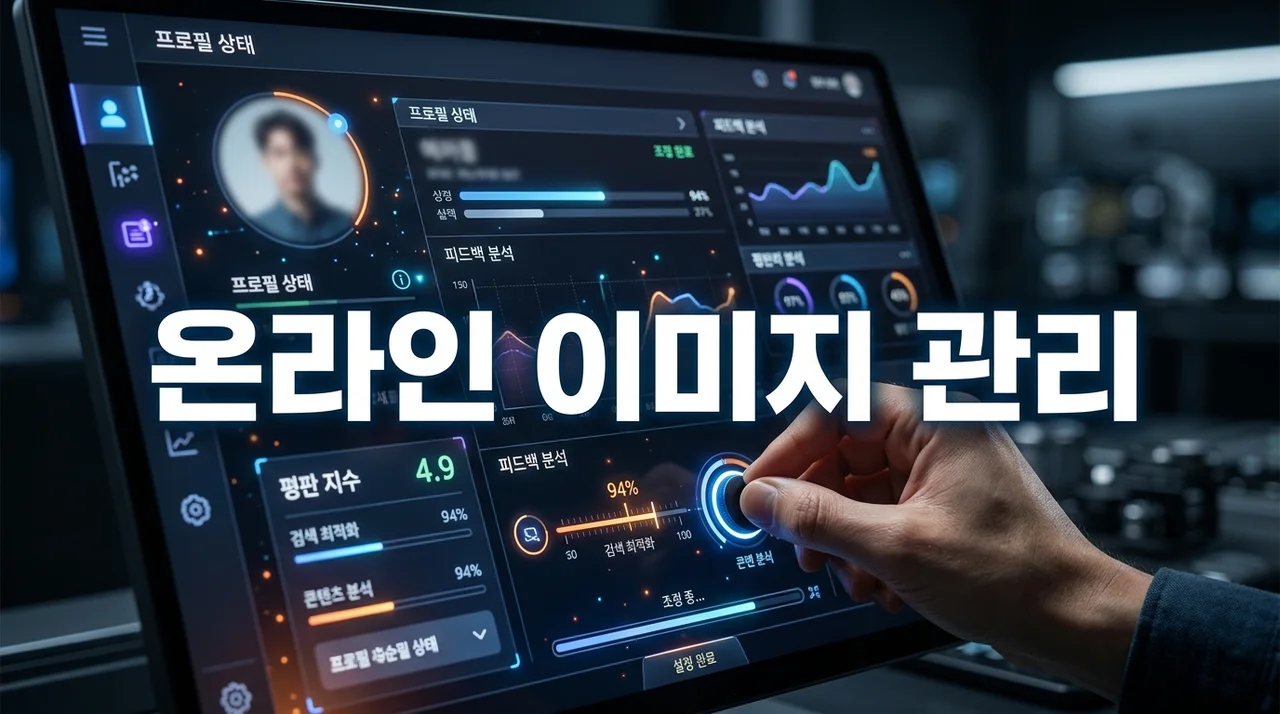 온라인 이미지 관리: 디지털 평판 보호와 성공적인 브랜딩 전략