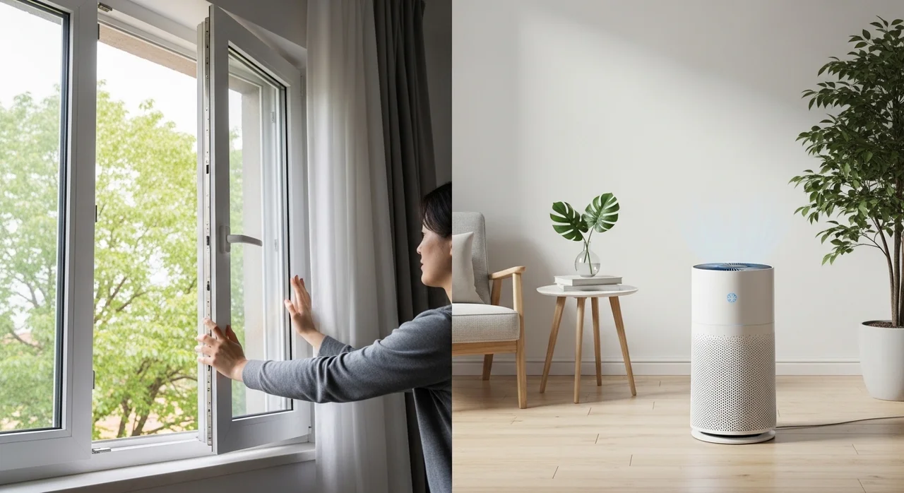 효과적인 실내 공기 질 개선 방법 3가지