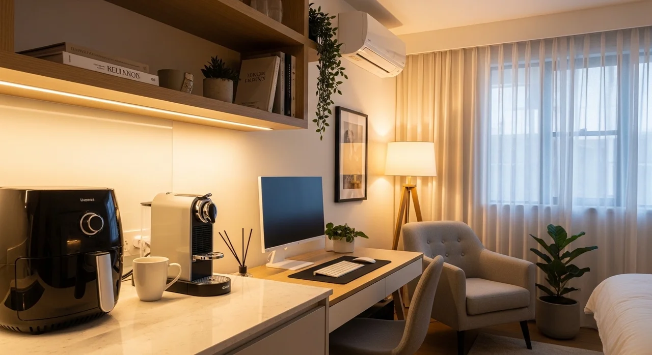 공간의 재구성: 소형 가전과 미니멀 라이프