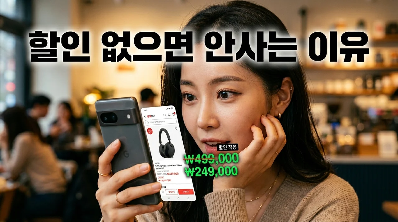 정가 주고 사면 손해? 할인 없으면 안사는 이유와 소비 심리학