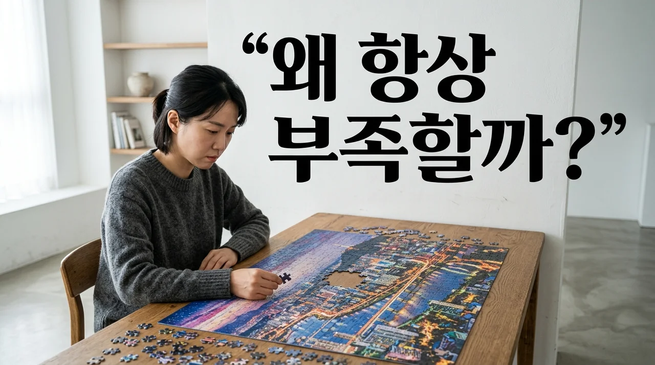 왜 항상 2% 부족할까? 잘해도 부족한 느낌 이유와 심리적 원인 분석