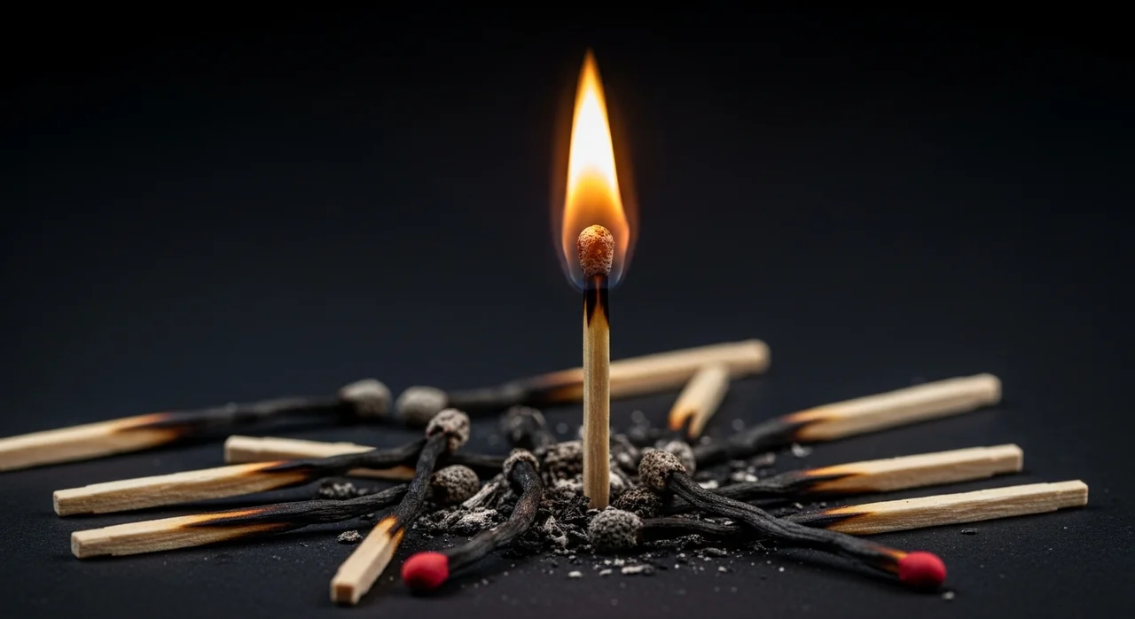 번아웃 증후군: 열정이 소진된 상태