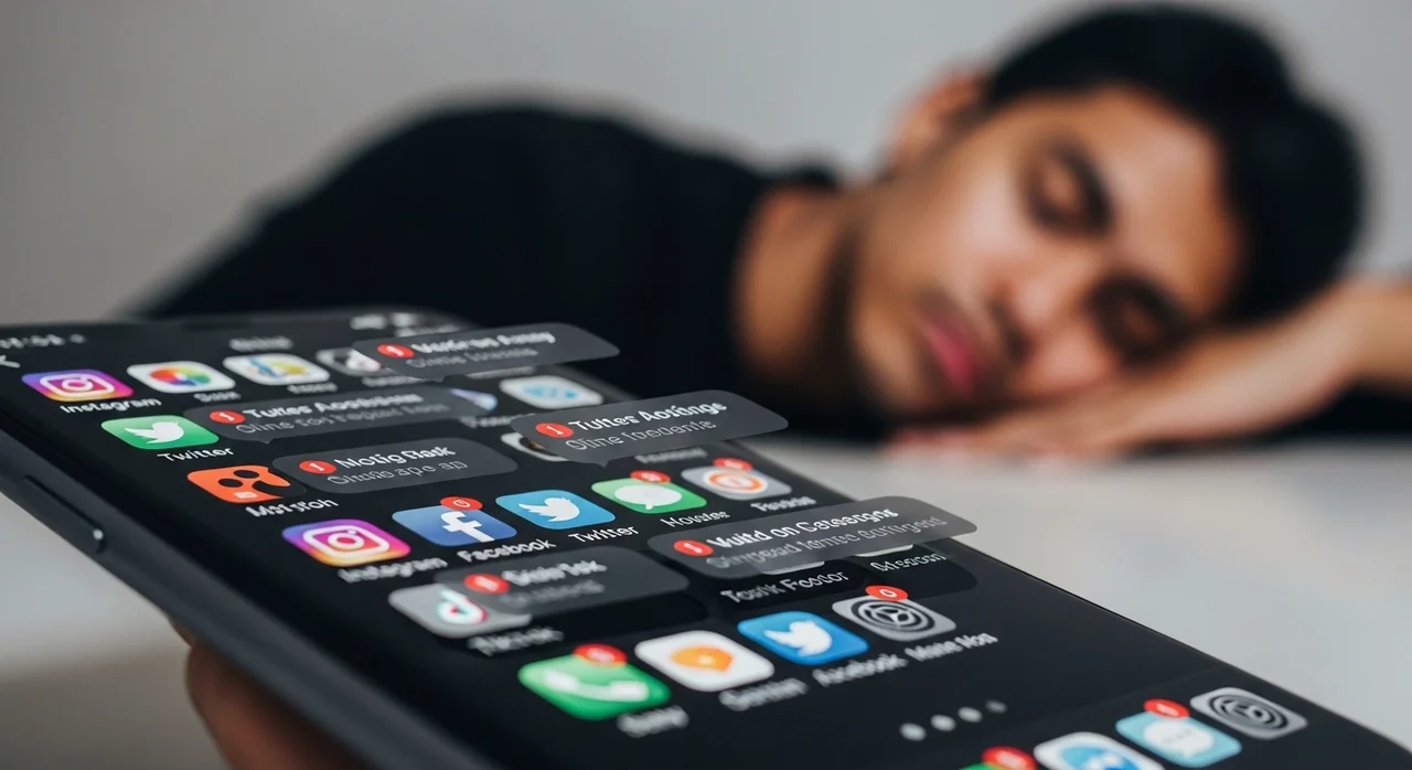 SNS와 디지털 피로도가 미치는 영향