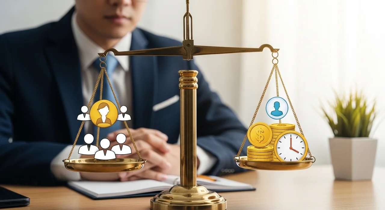 경제적 여유 부족과 관계의 효율성 추구