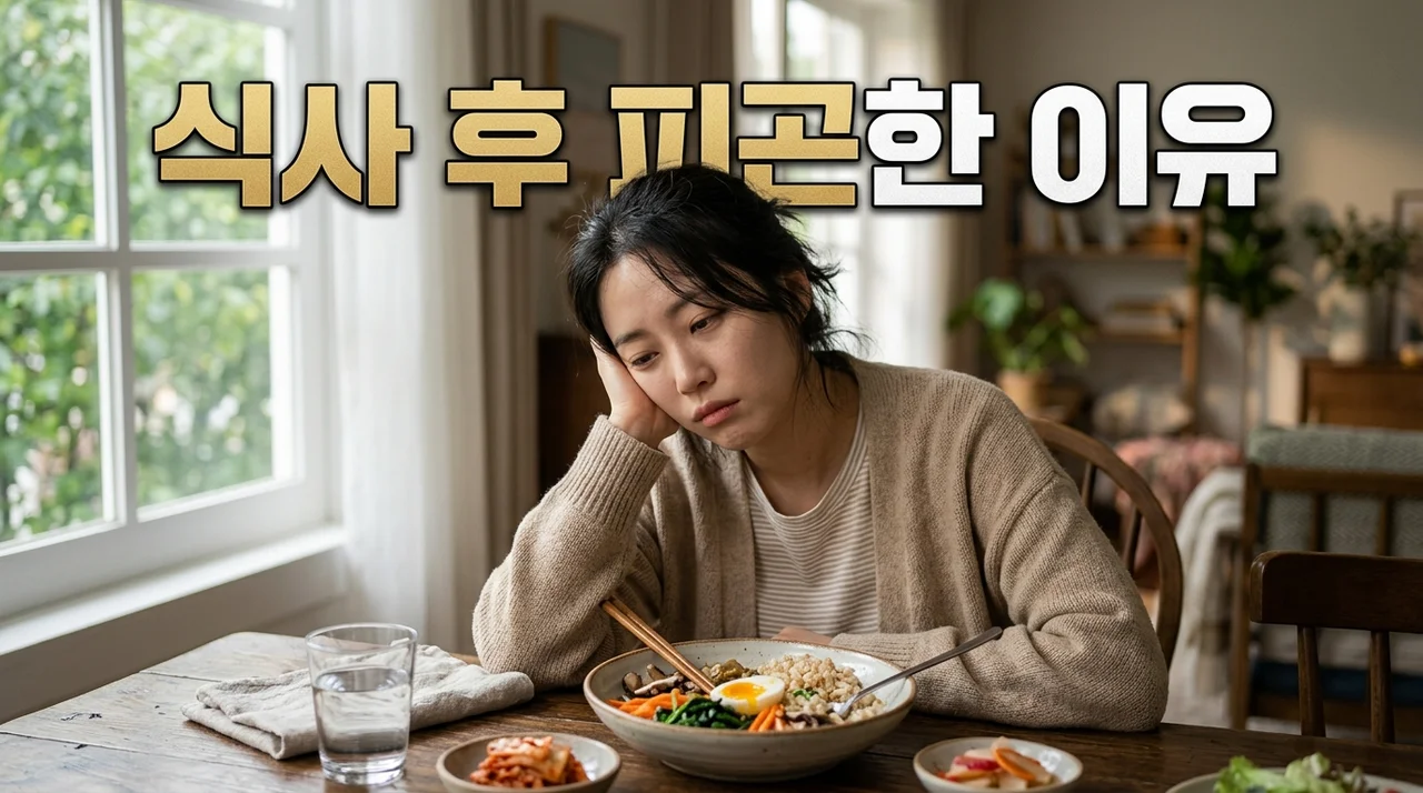 식사 후 피곤한 이유 5가지와 혈당 스파이크 해결 방법 총정리