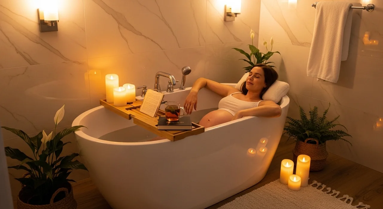 임산부와 체온 상승: 반신욕과 사우나 주의점