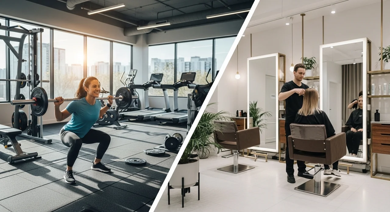 생활 서비스 선택 기준: 헬스장에서 미용실까지