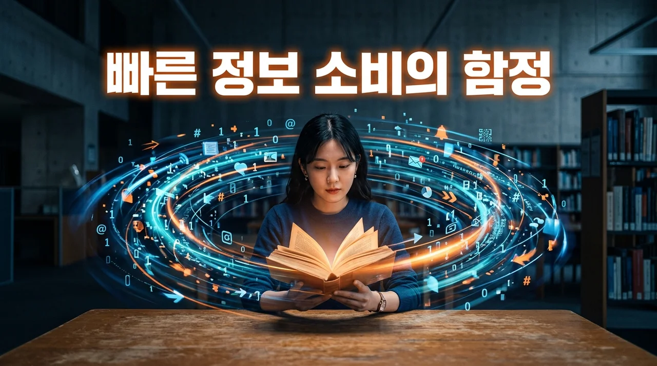 빠른 정보 소비 습관의 독과 득: 뇌를 깨우는 딥 리딩 전략
