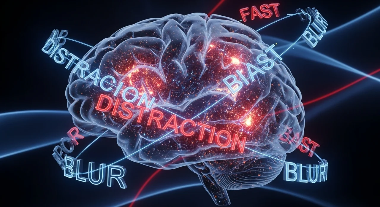 빠른 정보 소비가 뇌에 미치는 영향: 팝콘 브레인
