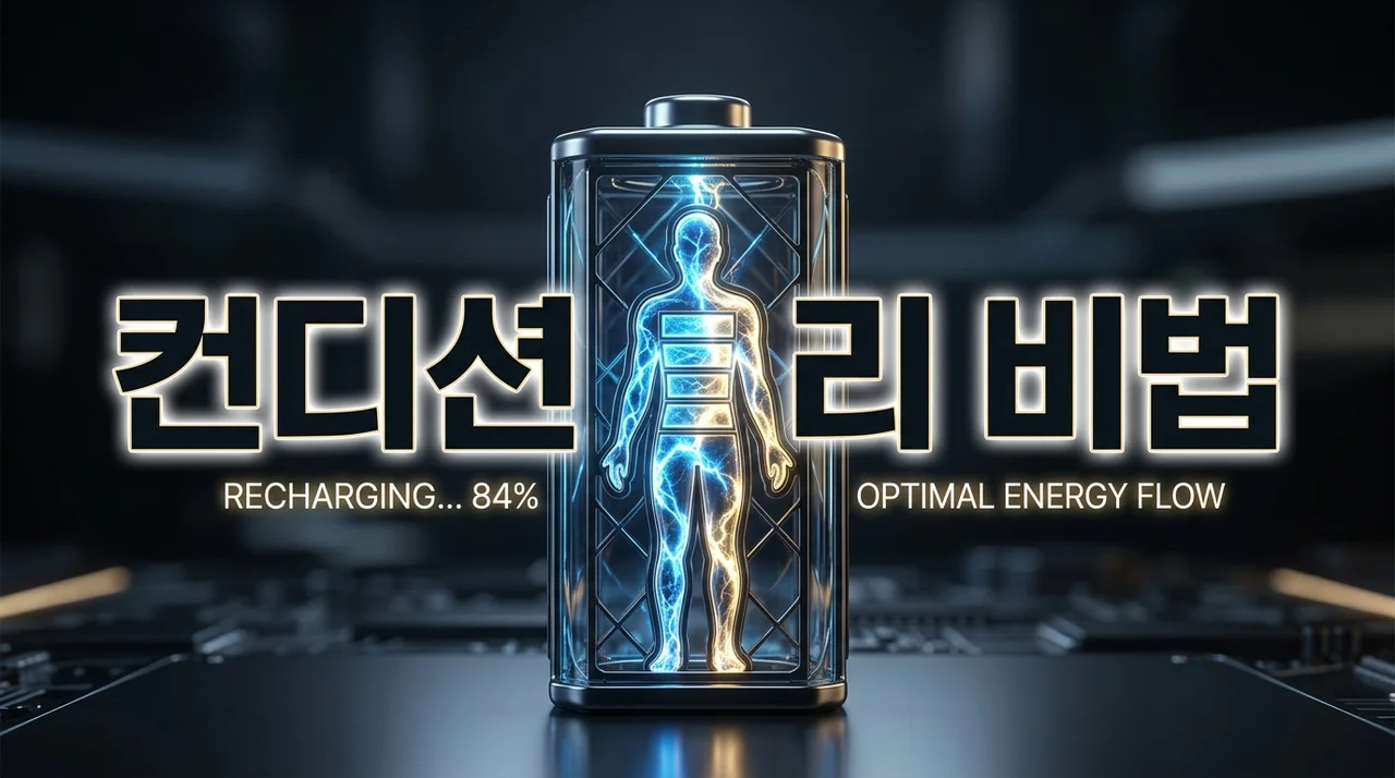 컨디션 관리 어려운 이유 5가지와 활력을 되찾는 과학적 방법