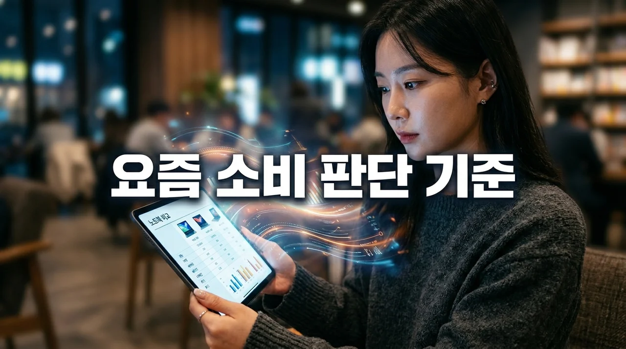 2026년 요즘 소비 판단 기준: 브랜드보다 '가치'를 따지는 이유