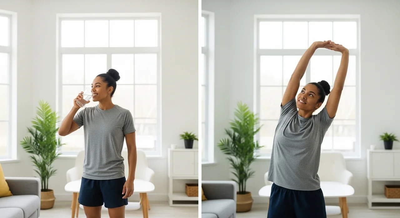 활력을 되찾기 위한 5분 루틴