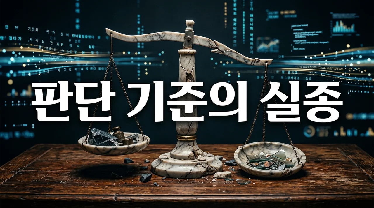 판단 기준 사라진 이유, 변화하는 사회 속 우리가 알아야 할 5가지 핵심
