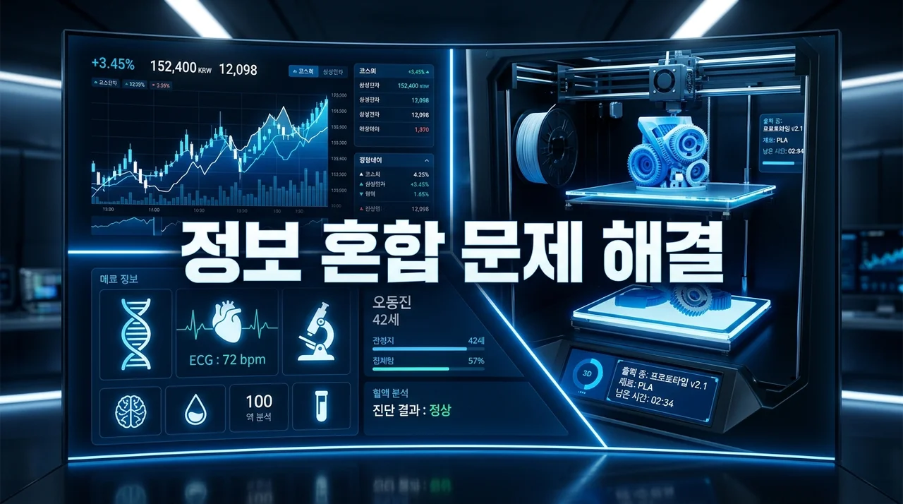 정보 혼합 문제 완벽 해결 가이드: 대출 금리부터 프린터 관리까지