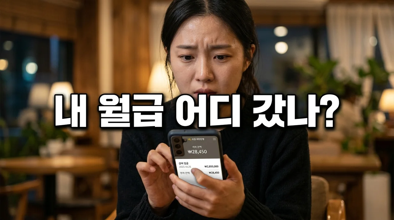 월급은 그대로인데 왜? 소득 체감 줄어든 이유 5가지 완벽 분석