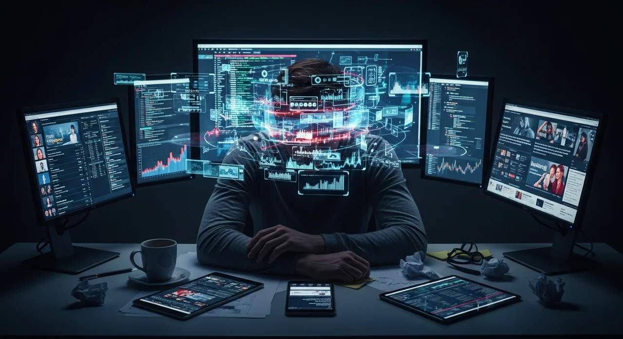 디지털 과부하란 무엇이며 왜 위험한가?