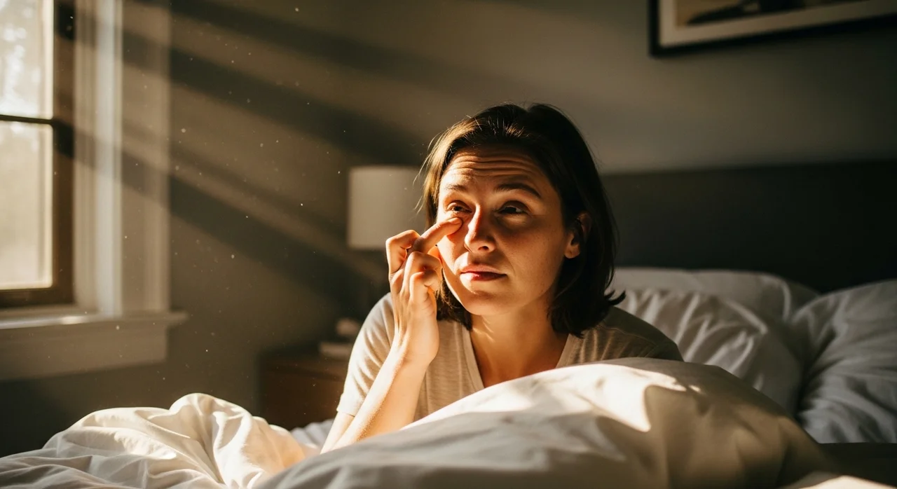 아침에 유독 눈이 뻑뻑한 이유