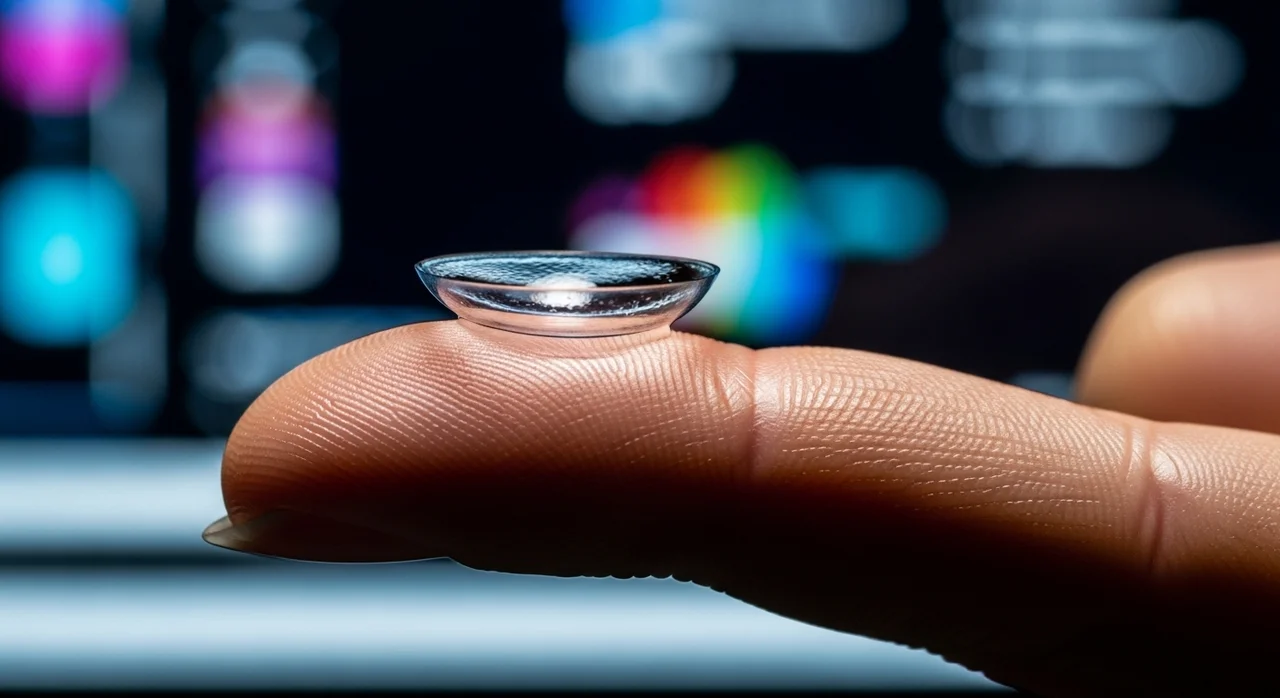 렌즈 착용과 주변 환경의 영향