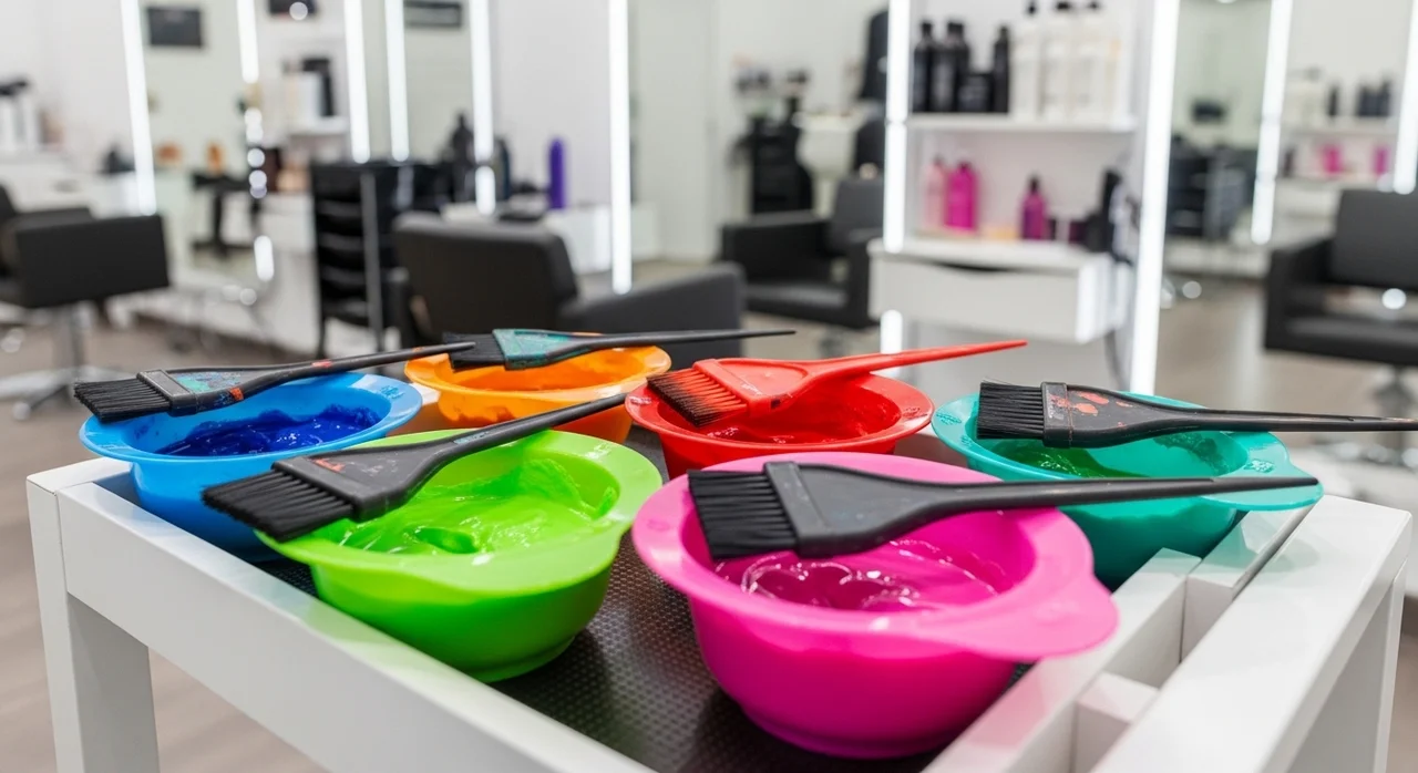 잦은 화학적 시술: 탈색, 염색, 펌