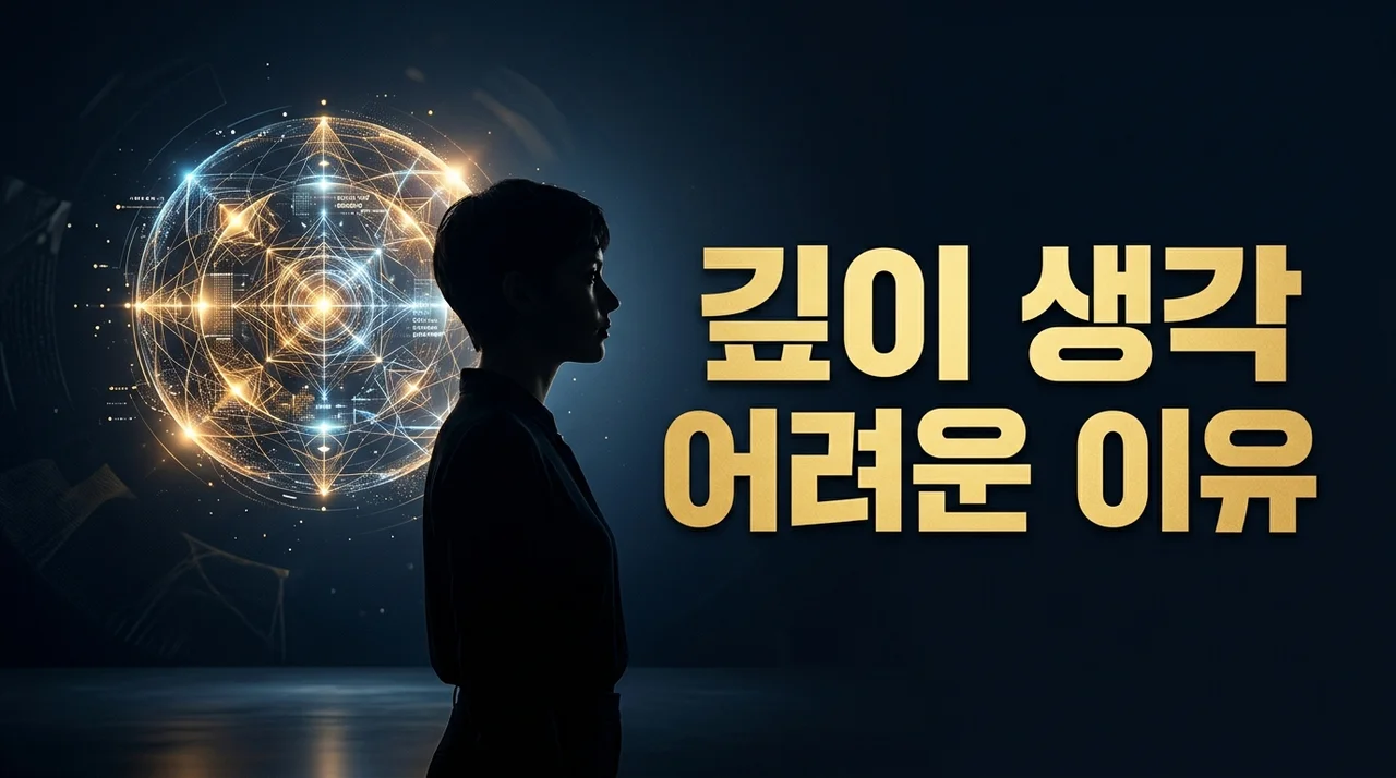 깊이 생각 어려운 이유, 현대인의 집중력 저하 원인과 해결책 5가지