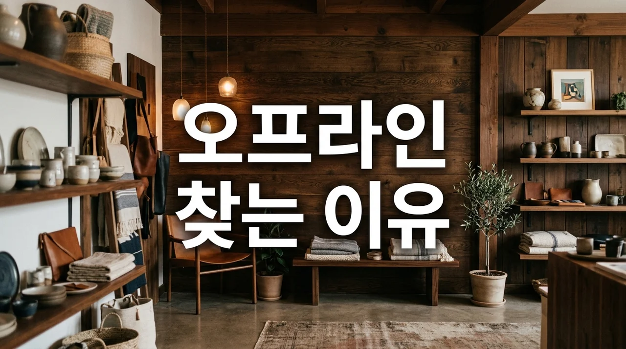 디지털 시대, 왜 사람들은 다시 오프라인을 찾는가? 오프라인 찾는 이유 분석