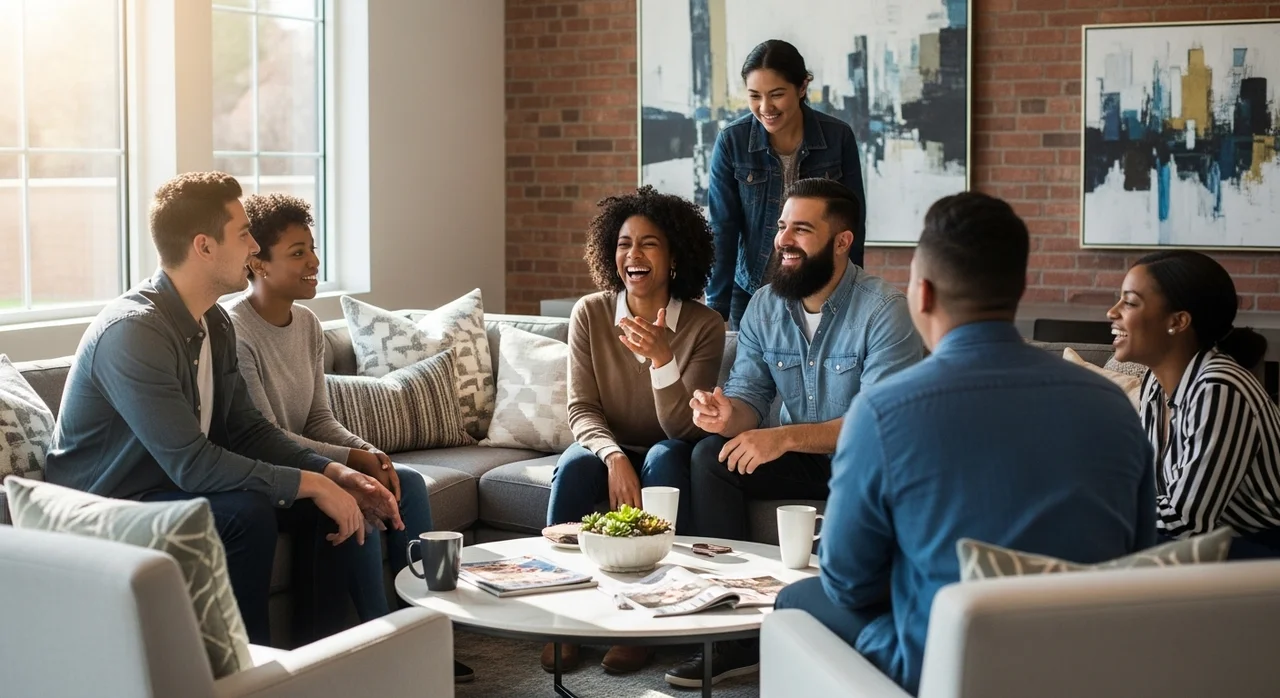 사회적 연결과 커뮤니티 형성