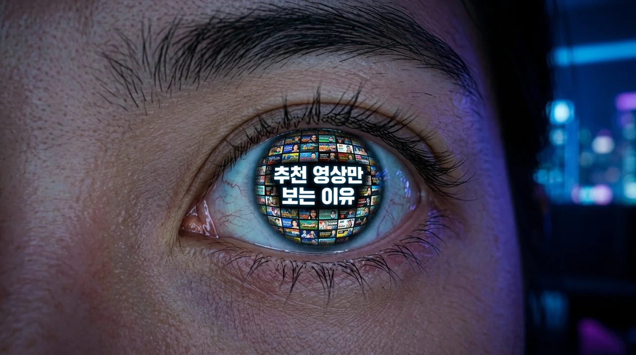 추천 영상만 보는 이유: 알고리즘이 우리 뇌를 지배하는 심리학적 원리
