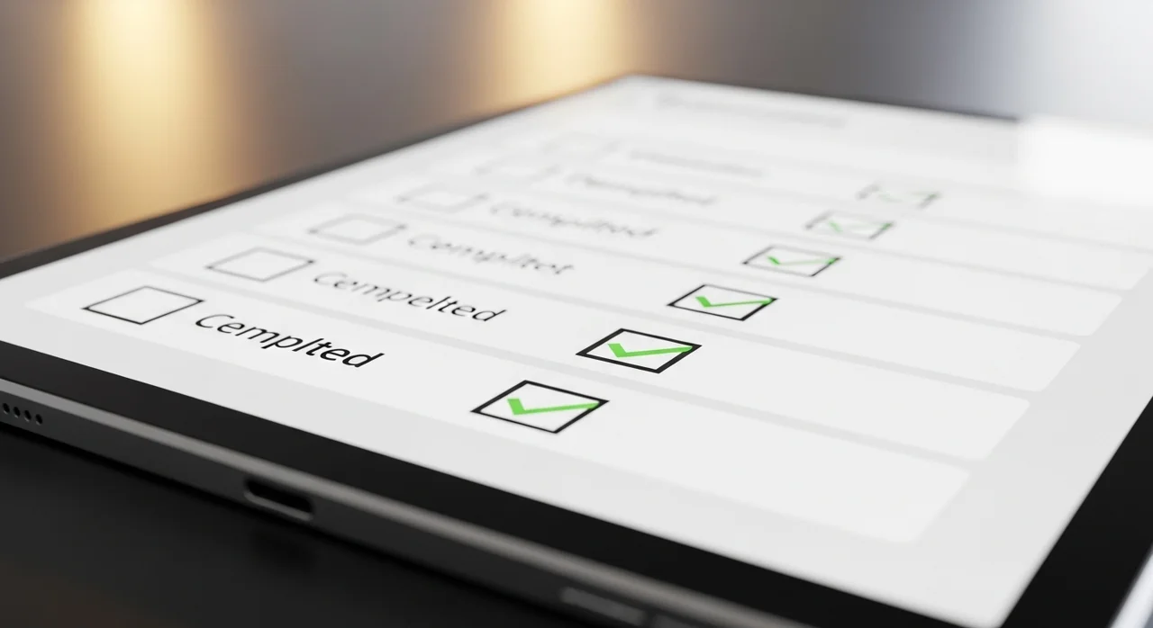 체크리스트 활용으로 작업의 표준화 구축하기