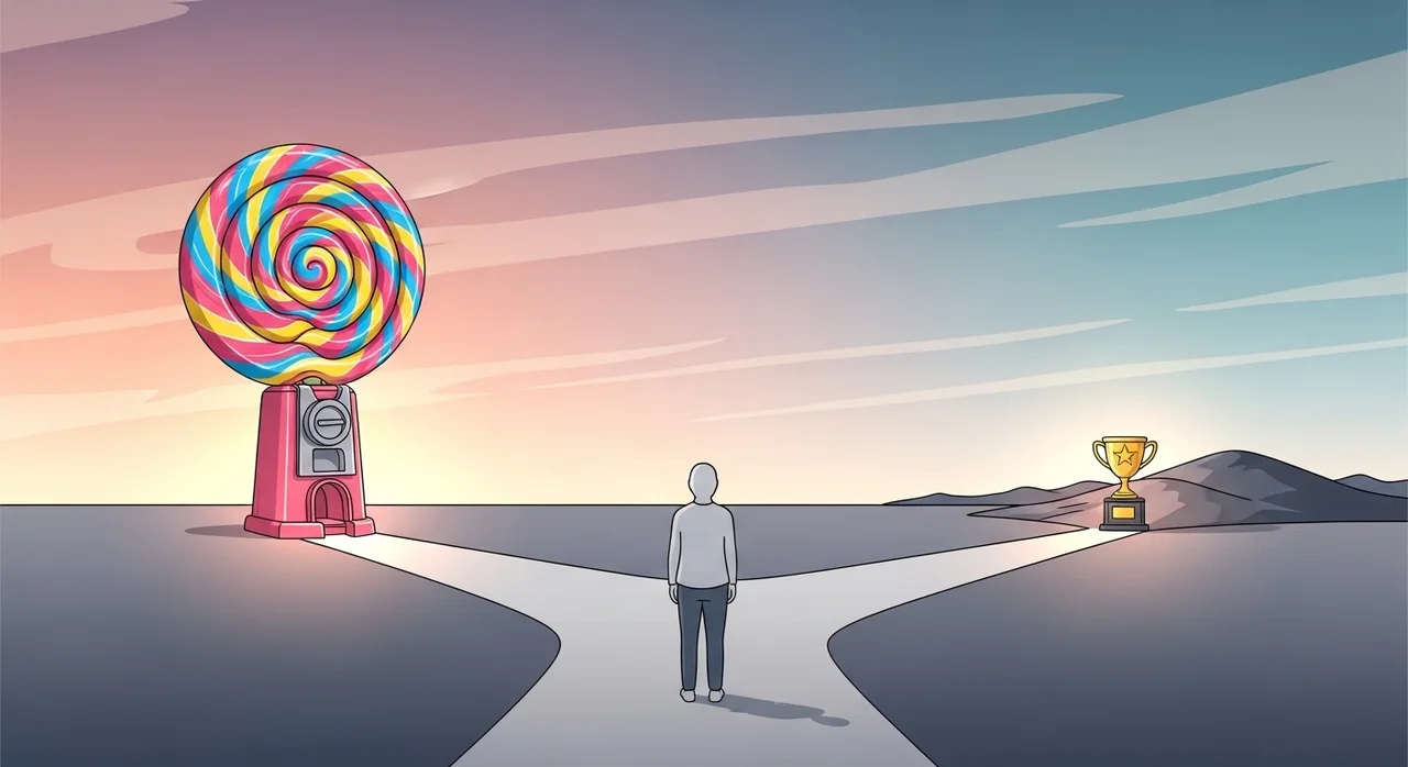 보상 체계의 함정: 즉각적 만족 vs 지연된 보상