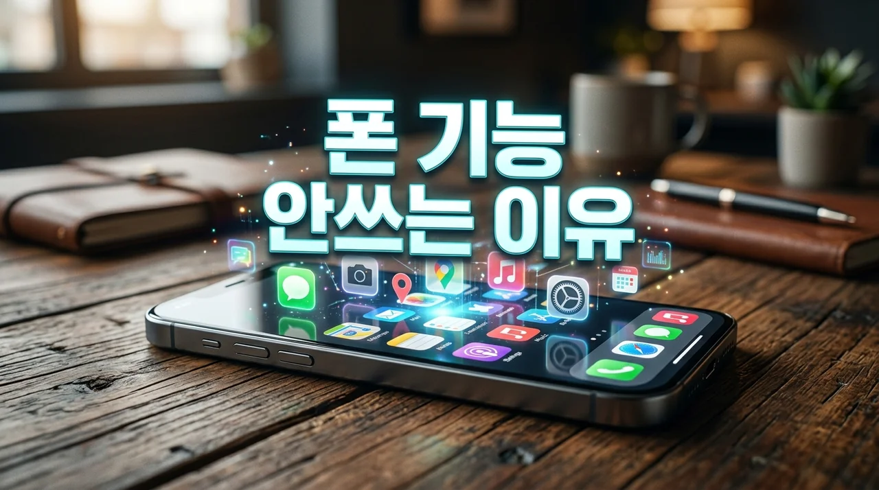 비싼 스마트폰, 왜 다 못 쓸까? 폰 기능 안쓰는 이유와 효율적인 활용법