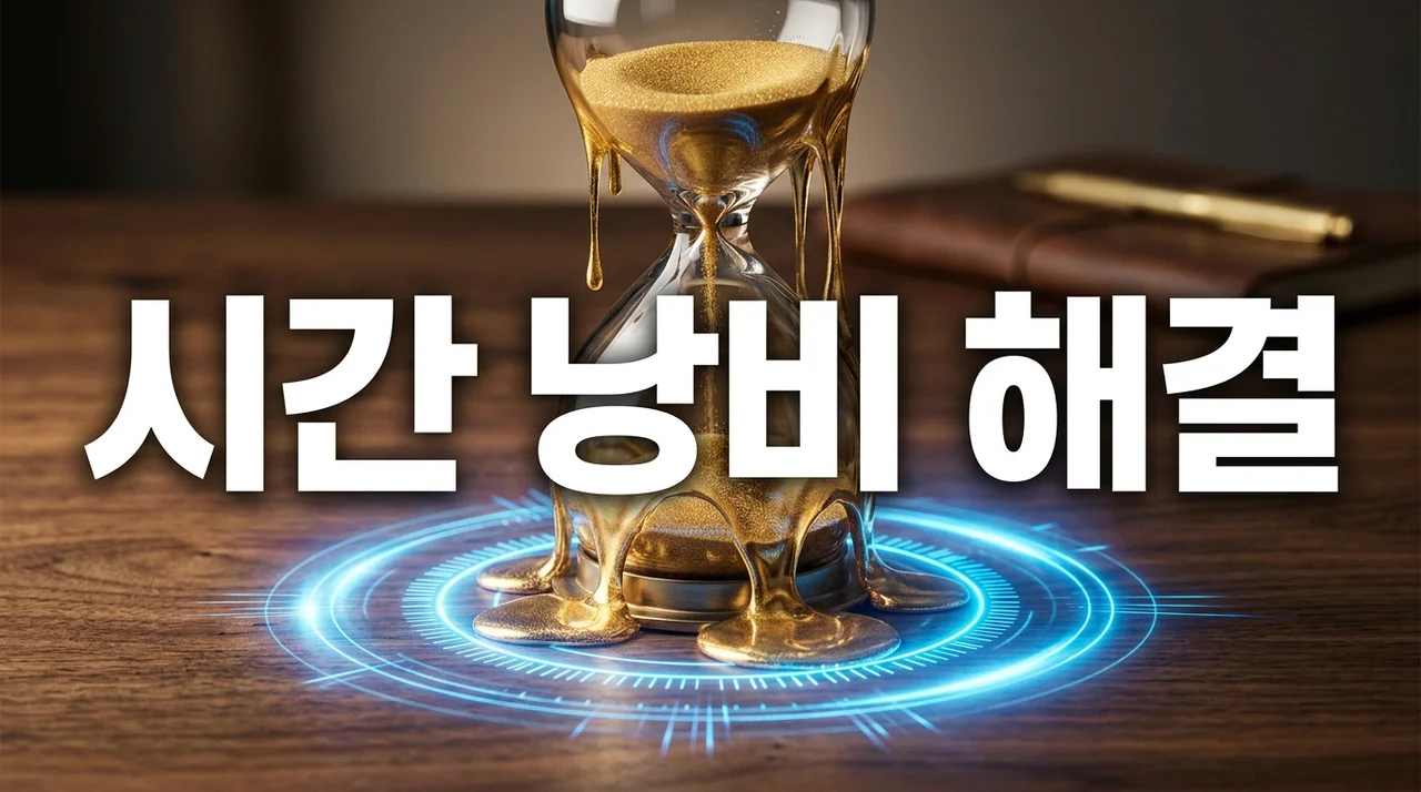 시간 낭비 체감 증가 원인 분석과 200% 생산성 향상 가이드