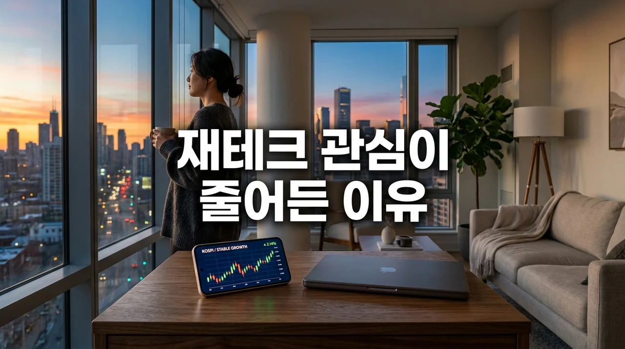 재테크 관심 줄어든 이유, 투자 피로감과 자산 관리의 새로운 변화