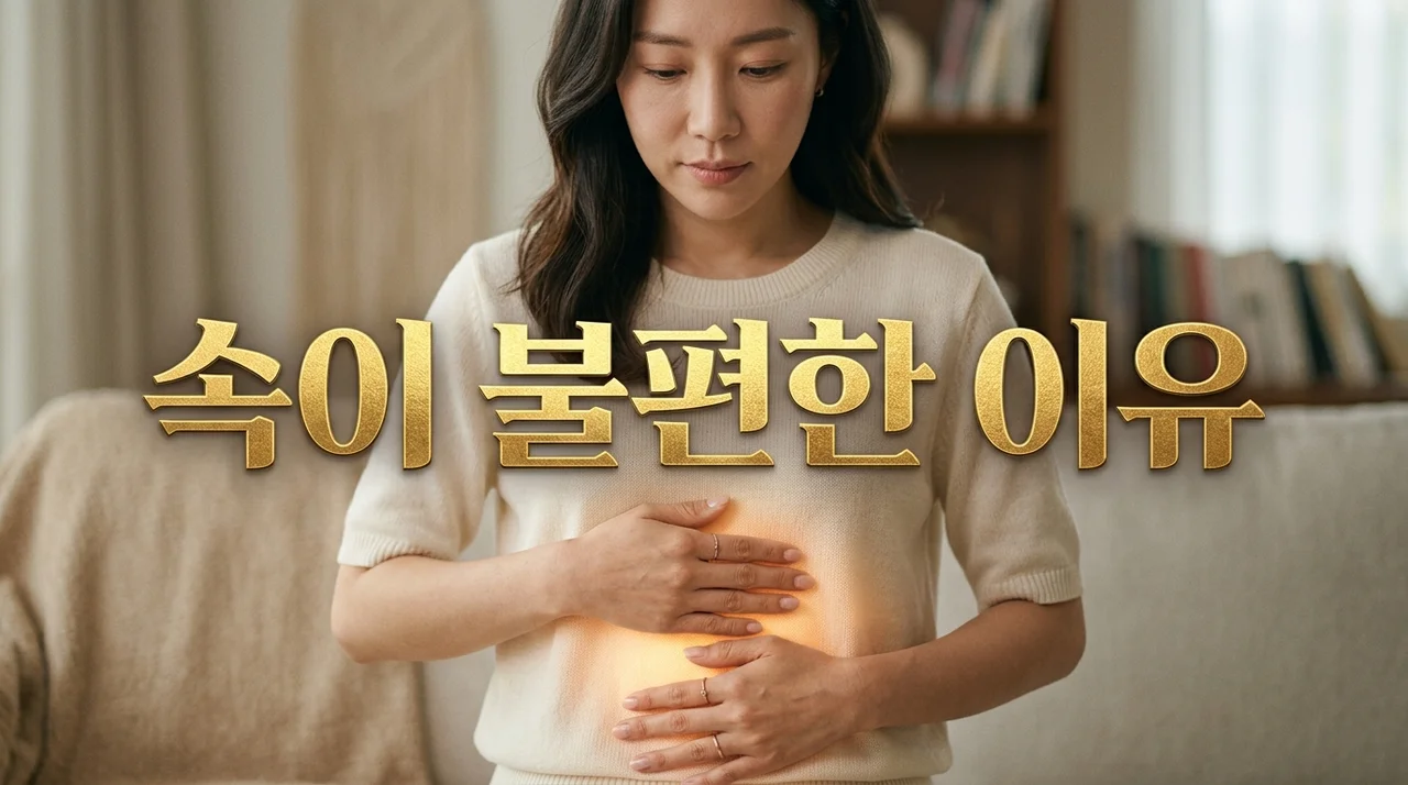 속이 자주 불편한 이유 5가지와 위 건강 회복을 위한 완벽 가이드