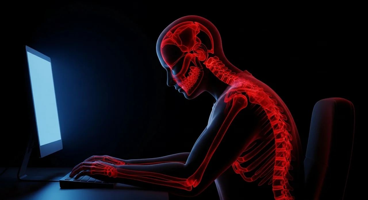 신체적 정체: 잘못된 자세와 혈액순환 장애