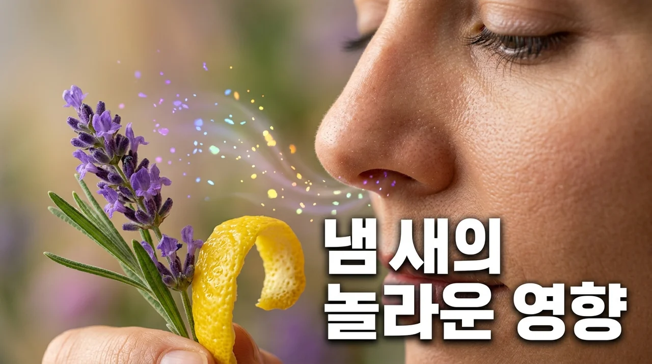 후각의 비밀: 냄새 자극 영향이 신체와 정신 건강에 미치는 5가지 방식