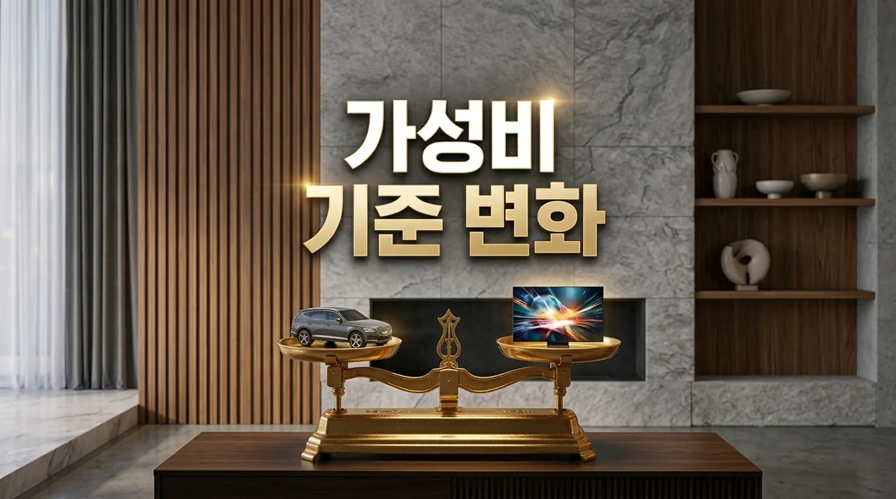 가성비 기준 바뀐 이유: 2026년 소비 트렌드가 증명하는 '진짜 가성비'의 정의