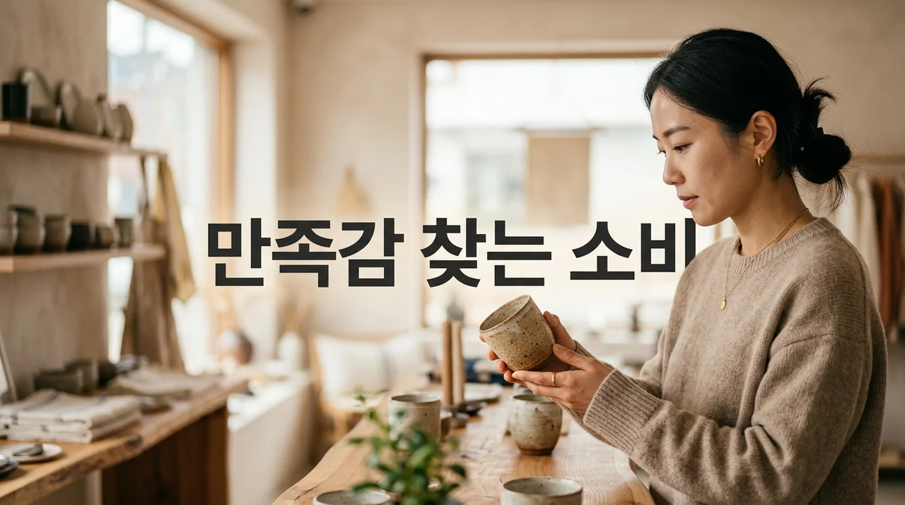 진정한 행복을 위한 '만족감 찾는 소비' 전략: 디드로 효과를 넘어 가치 소비로