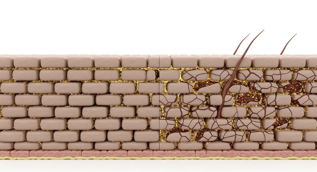 3. 무너진 피부 장벽과 피부 기묘증