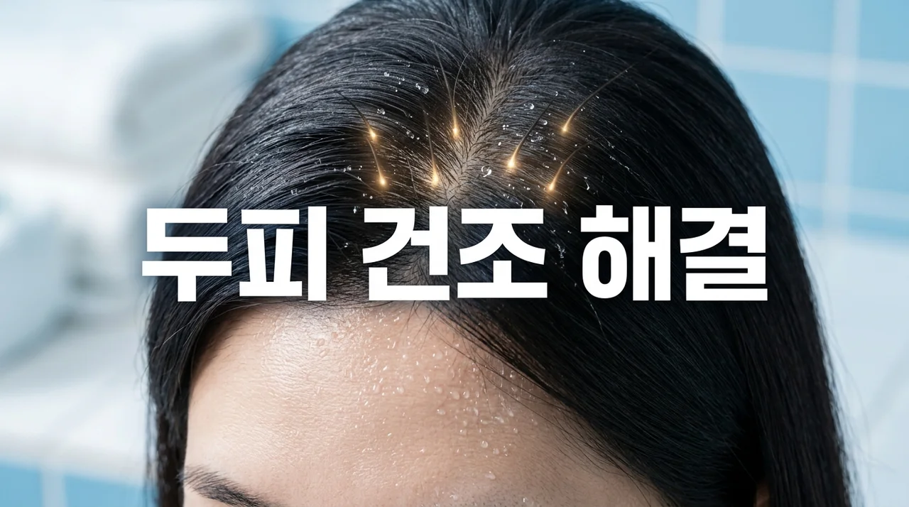 요즘 두피 건조 심해진 이유 5가지와 가려움 비듬 완벽 해결법