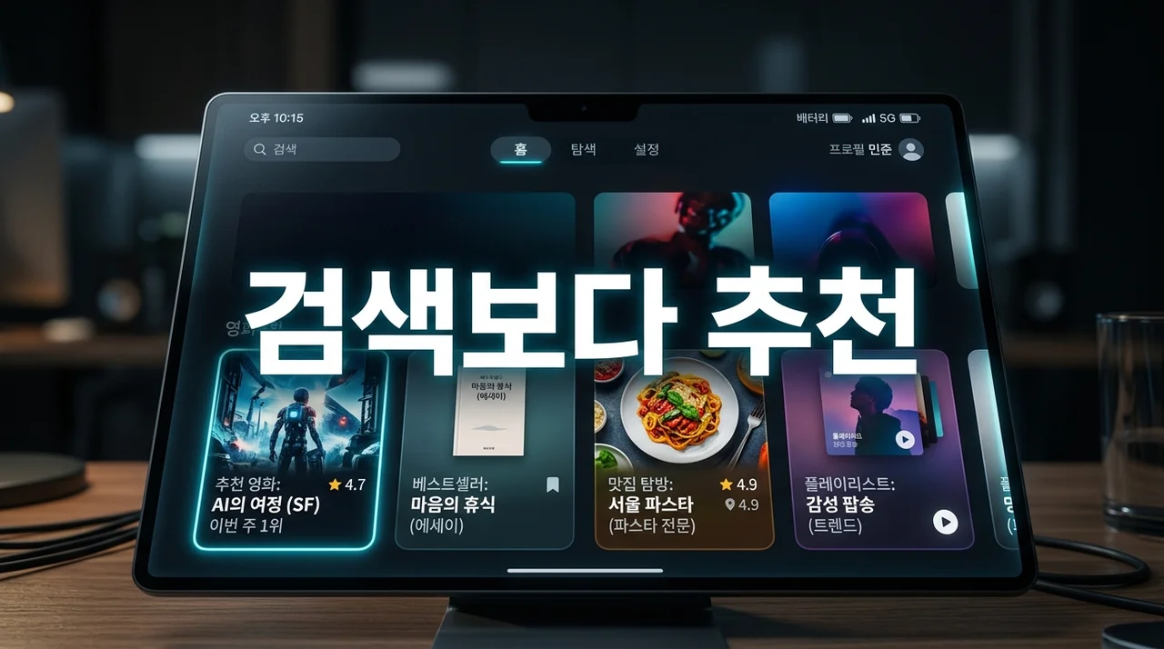 정보 과부하 시대, 우리가 검색보다 추천 정보를 더 믿는 진짜 이유