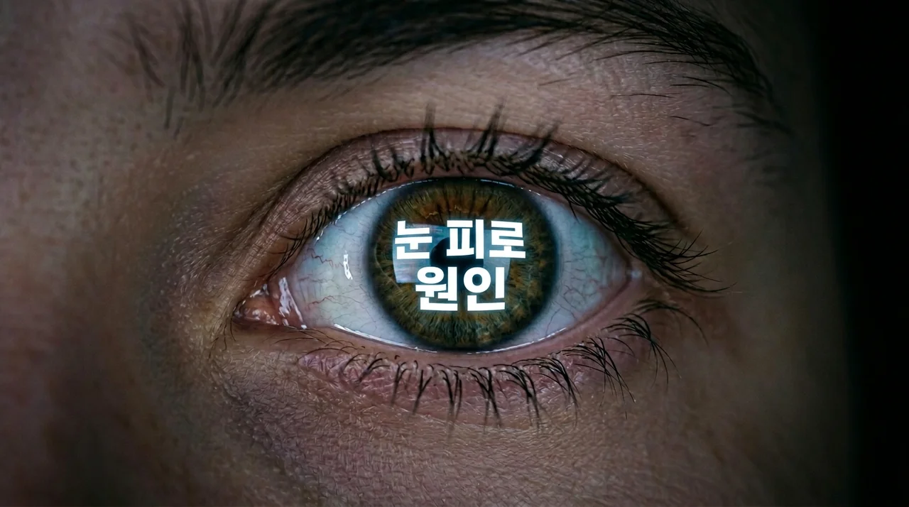 눈 피로 빨리 오는 이유 5가지와 시력 저하 막는 근본 해결법