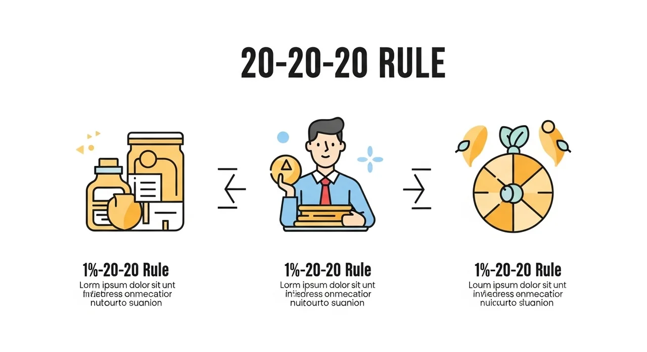 눈 피로를 즉시 해결하는 20-20-20 법칙