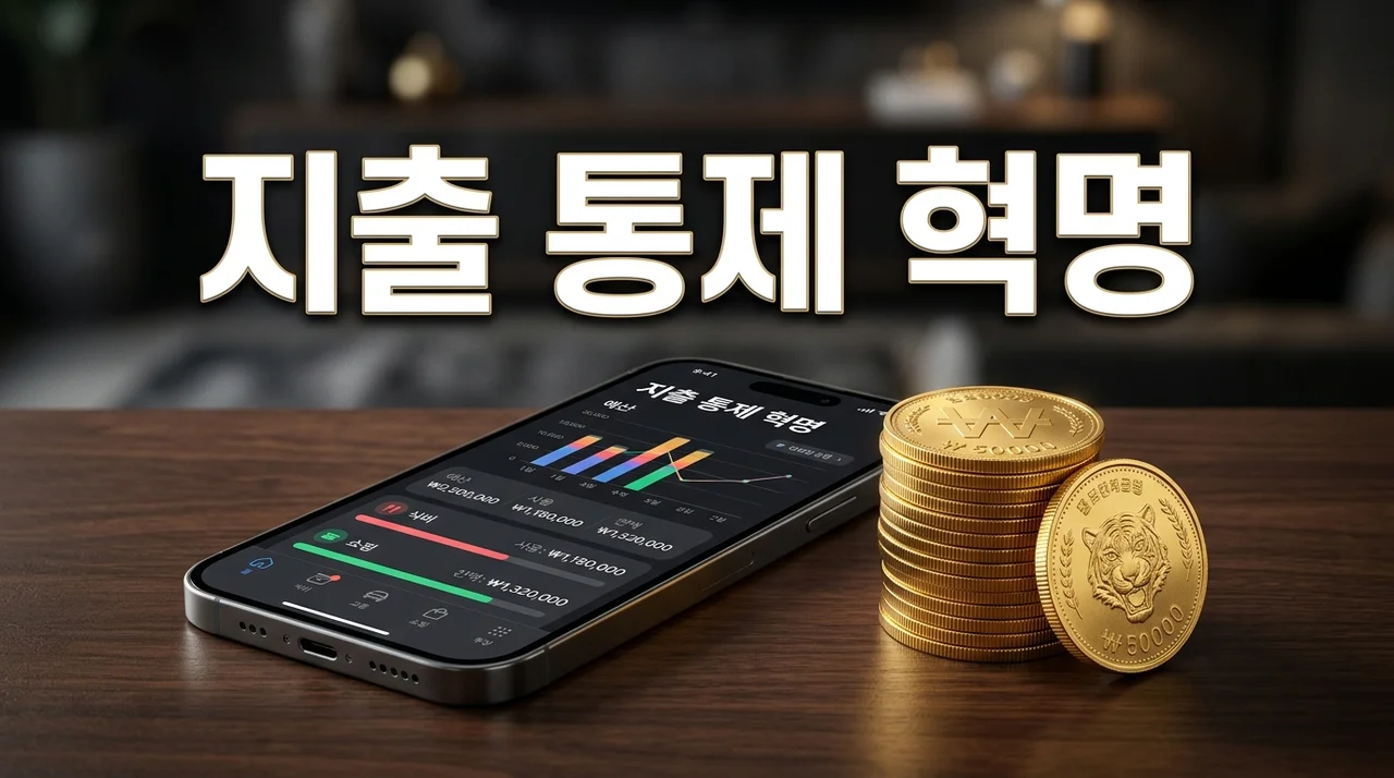 지출 통제 방식 변화: 가계부로 안 되는 이유와 5가지 실전 전략