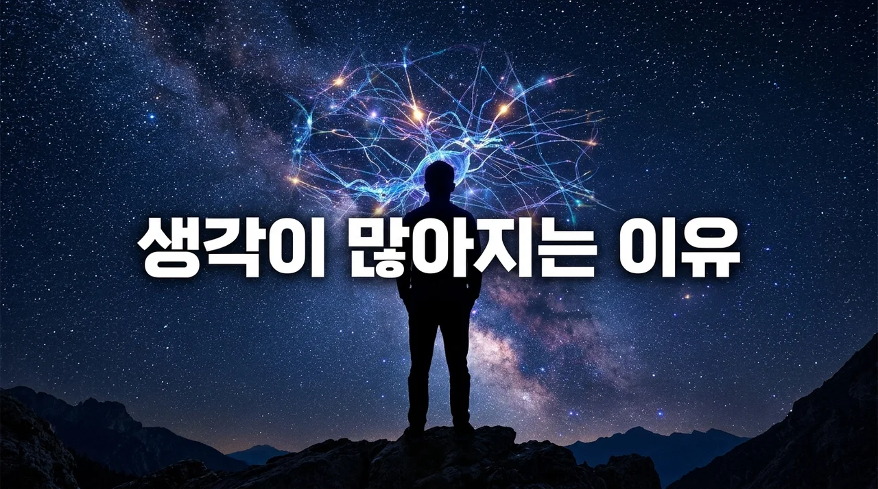 생각이 많아지는 이유 5가지와 꼬리에 꼬리를 무는 잡념 해결법