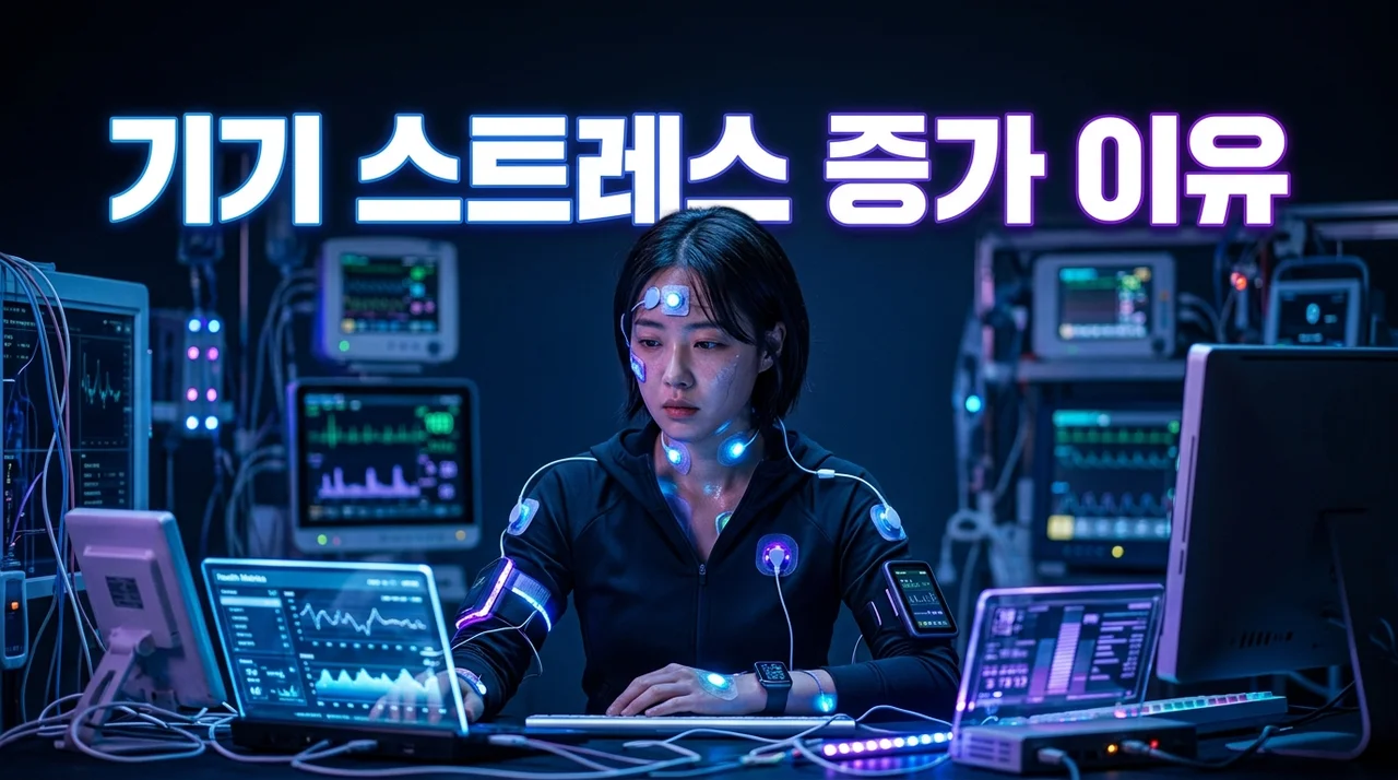 현대인 기기 스트레스 증가 이유 5가지와 건강·경제적 해결 방안