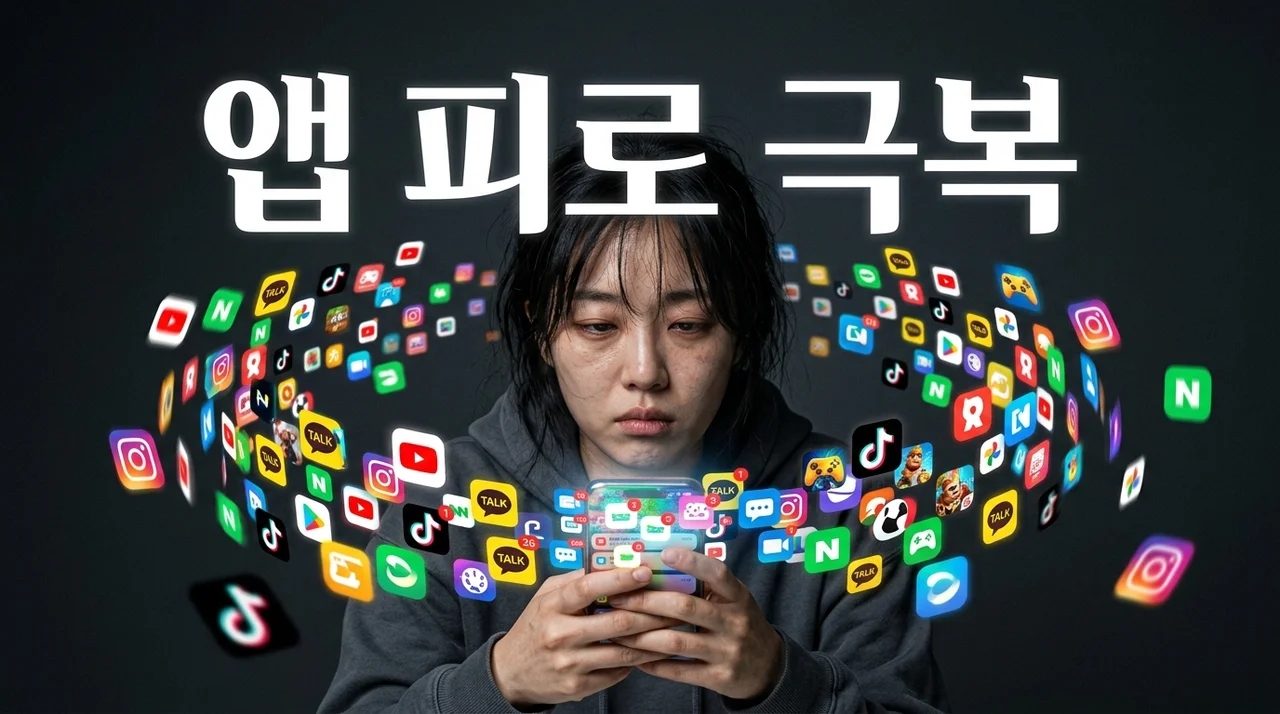 앱 피로 느끼는 이유와 스마트폰 스트레스 줄이는 5가지 해결책