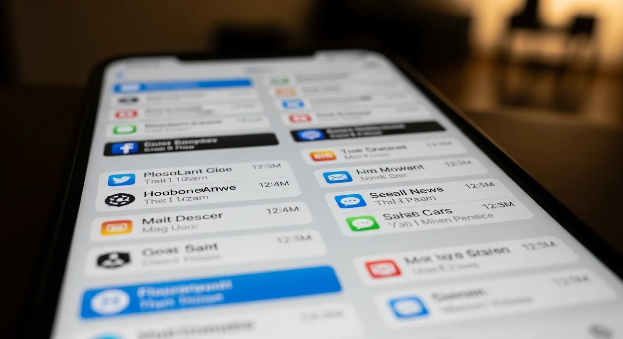 알림의 홍수: 도파민의 역습과 집중력 분산