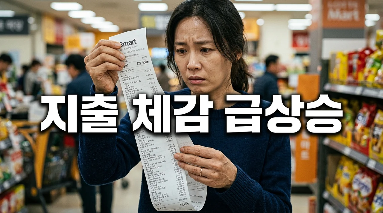 지출 체감 커진 이유, 월급은 그대로인데 왜 나갈 돈은 더 많을까?